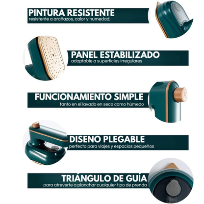 Mini plancha de vapor