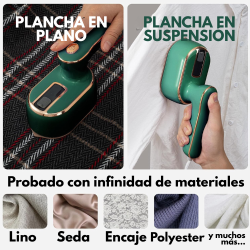 Mini plancha de vapor