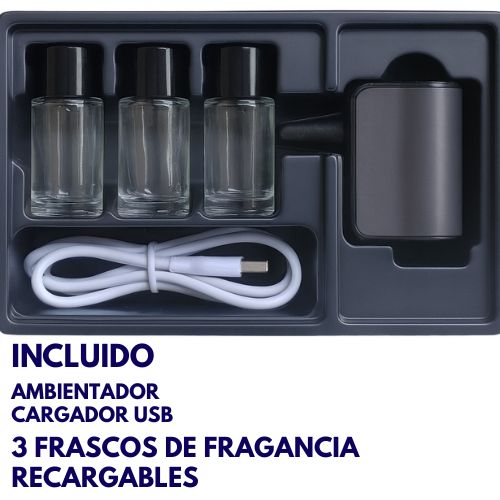 Difusor de ambientador portátil para coche